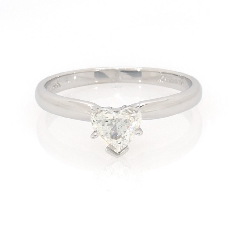 Diamond Heart Ring - image 1